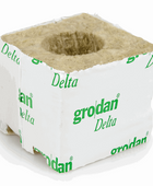  - Grodan Delta 4, Kulturblock, großes Loch 40/35*1 MID, 7,5 x 7,5 -  