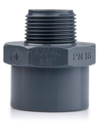  - PVC-Anschlussverschraubung, 3/4 Zoll AG, 32 mm -  