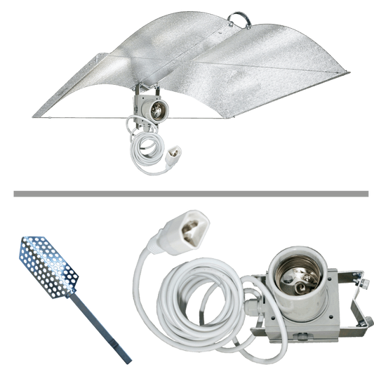  - Adjust-A-Wings Avenger M mit Super Spreader M und Fassung mit 4m IEC-Connector-Kabel -  