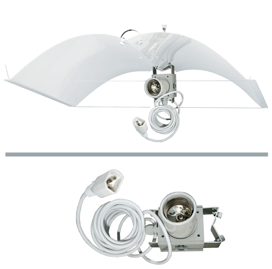  - Adjust-A-Wings Defender S mit Fassung mit 4m IEC-Connector-Kabel -  