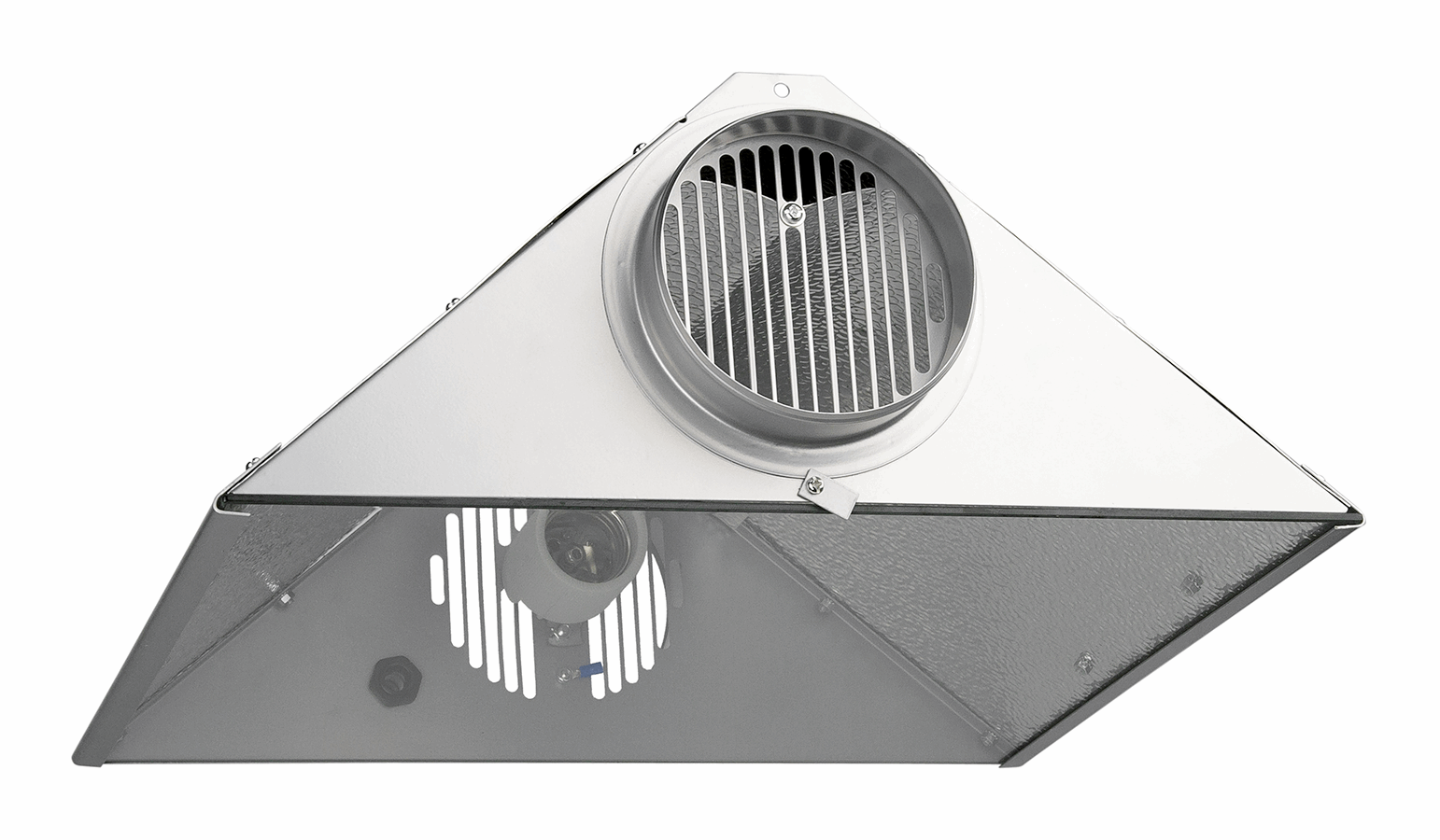  - Air Cool Reflektor, mit Glasplatte, E40-Fassung, 125 mm, 45 x 45 x 18 cm -  