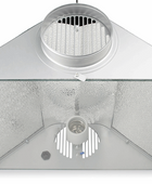  - Air Cool Reflektor, mit Glasplatte, E40-Fassung, 125 mm, 45 x 45 x 18 cm -  