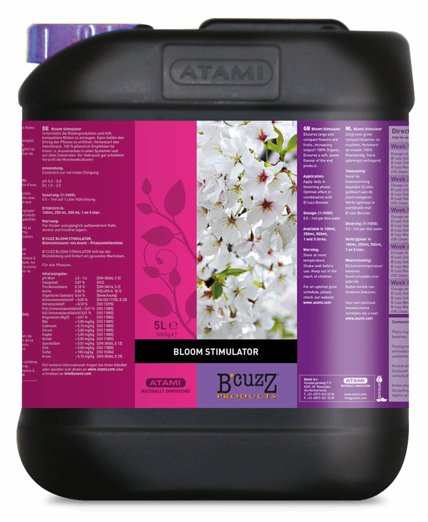  - Atami B'cuzz Bloom Stimulator, für Erde und Hydro, 5 L -  