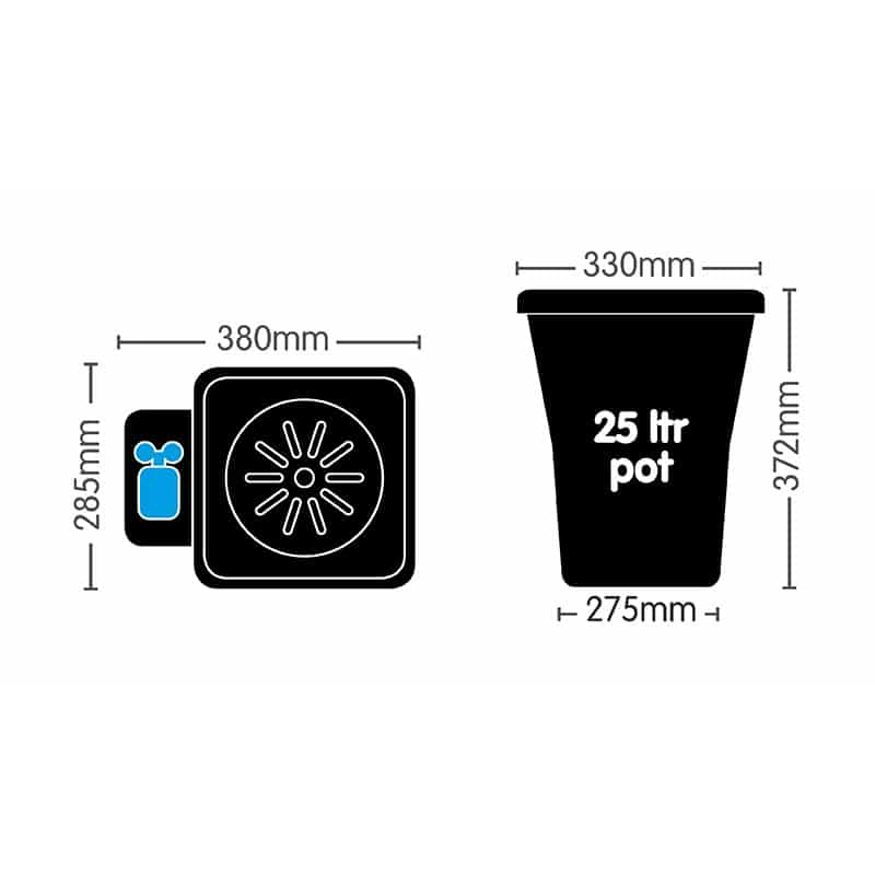  - Autopot 2Pot XL System AQUAvalve5 -  