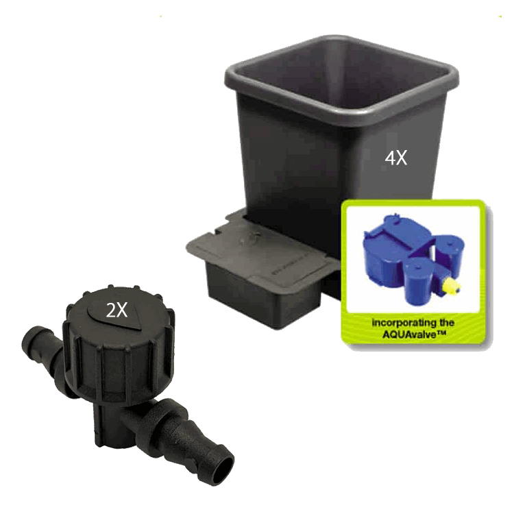  - Autopot 4Pot System AQUAvalve5 ohne Tank -  