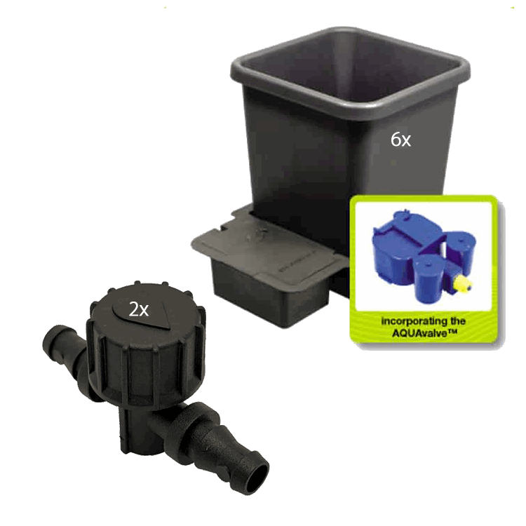  - Autopot 6Pot System AQUAvalve5 ohne Tank -  