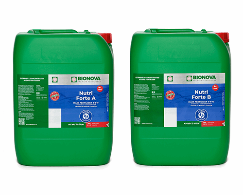  - BIO NOVA Nutri Forte A und B Hydro, 1:500, je 20 L -  