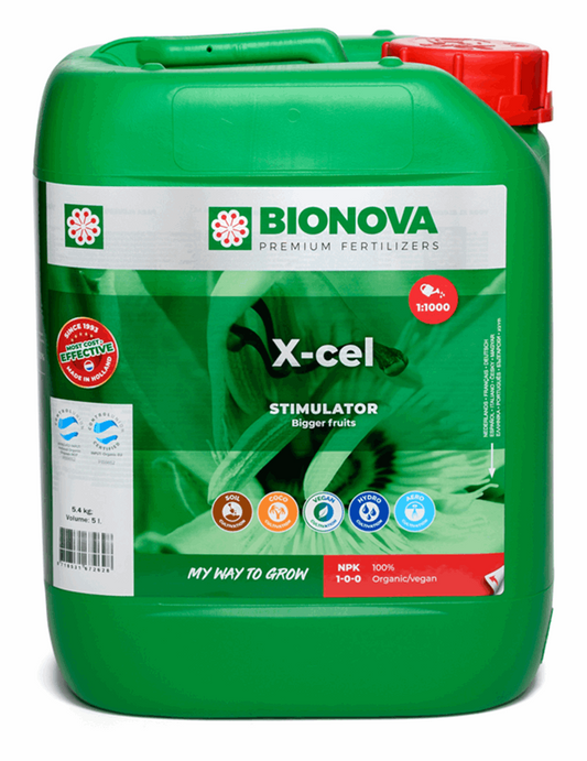 - BIO NOVA X-Cel, Wachstums- und Blütenstimulator, 5 L -  