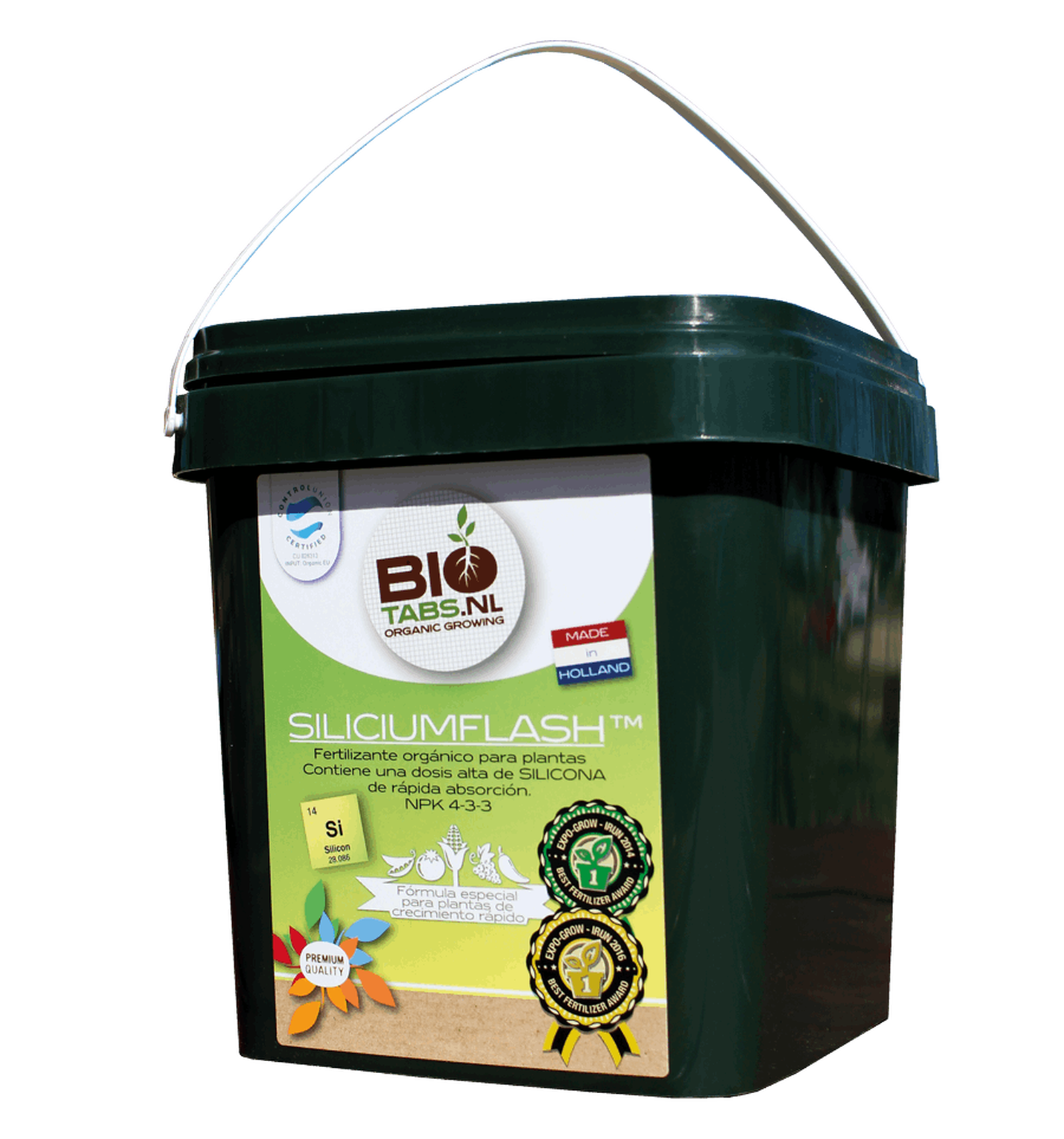 - BioTabs Silicium Flash, 100 % biologischer Dünger, NPK 4-3-3, 1500 g -  
