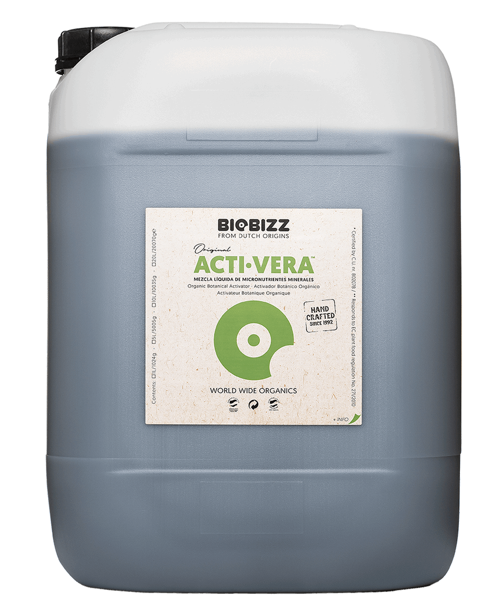  - Biobizz ACTI-VERA, Botanischer Aktivator, 20 l -  