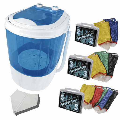 - Bubble Machine, inkl. 2 Extraktorbeutel, 1 Siebeinsatz -  