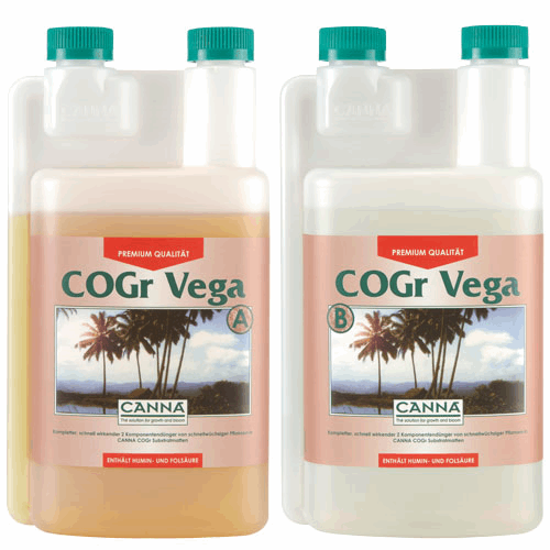  - CANNA COGr Vega A und B, Wachstumsdünger, je 1 L -  