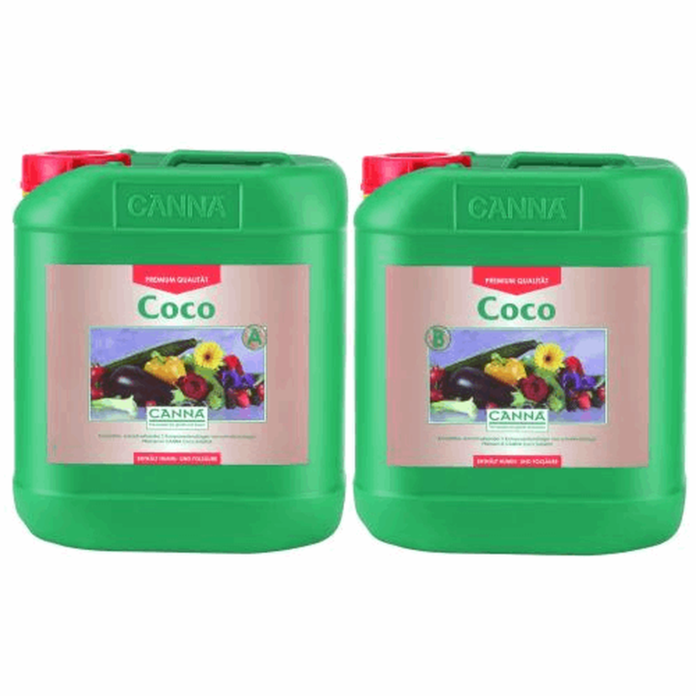  - CANNA Coco A und B, für Wachstums- und Blütephase, je 5 L -  