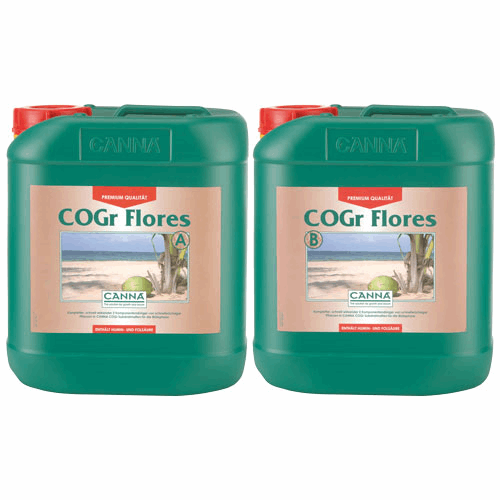  - CANNA Cogr Flores A und B, Blütedünger, je 5 L -  