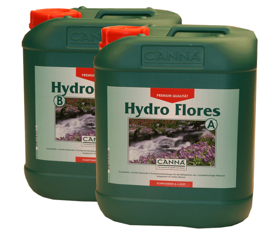  - CANNA Hydro Flores A&B (Weiches Wasser) je 5 L -  