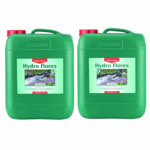  - CANNA Hydro Flores A und B, Blütedünger, je 10 L -  