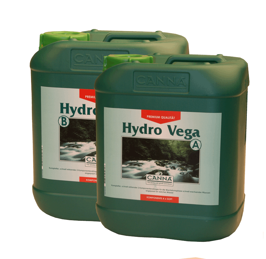  - CANNA Hydro Vega A&B (Weiches Wasser) je 10 L -  
