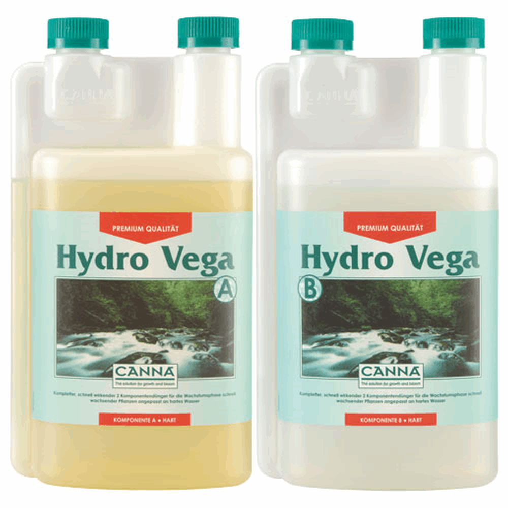  - CANNA Hydro Vega A und B, Wachstumsdünger, je 1 L -  