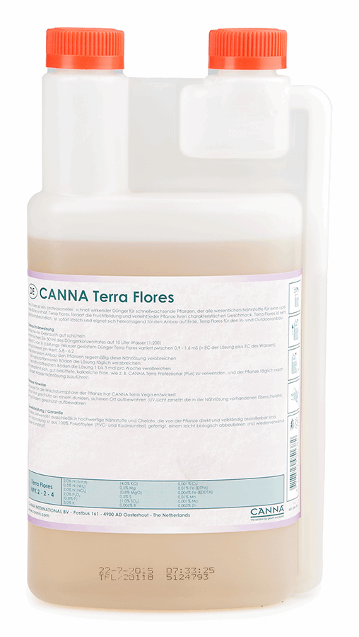  - CANNA Terra Flores, Blütedünger, 1 L -  