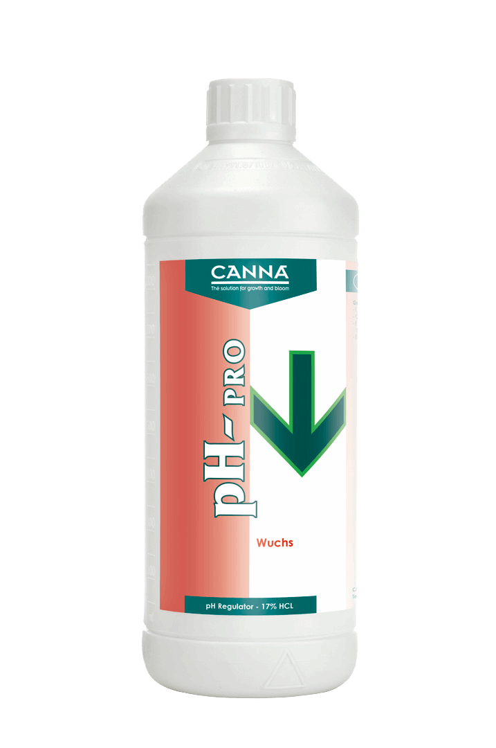  - CANNA pH- Wuchs PRO, 3 % Salpetersäure, 17 % Salzsäure, 1 L -  