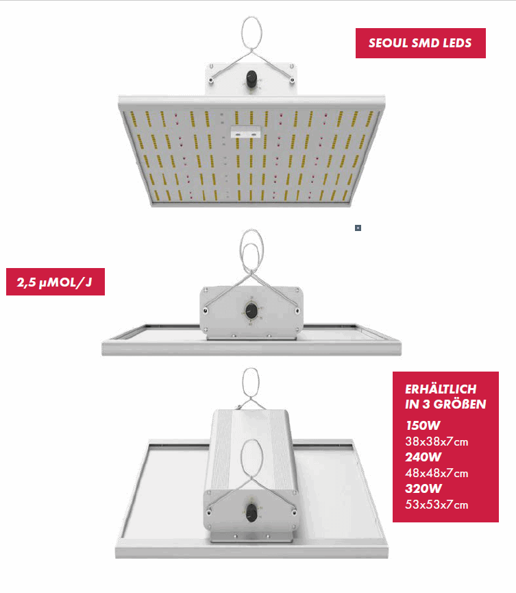  - Caluma LED Force 150 W -  