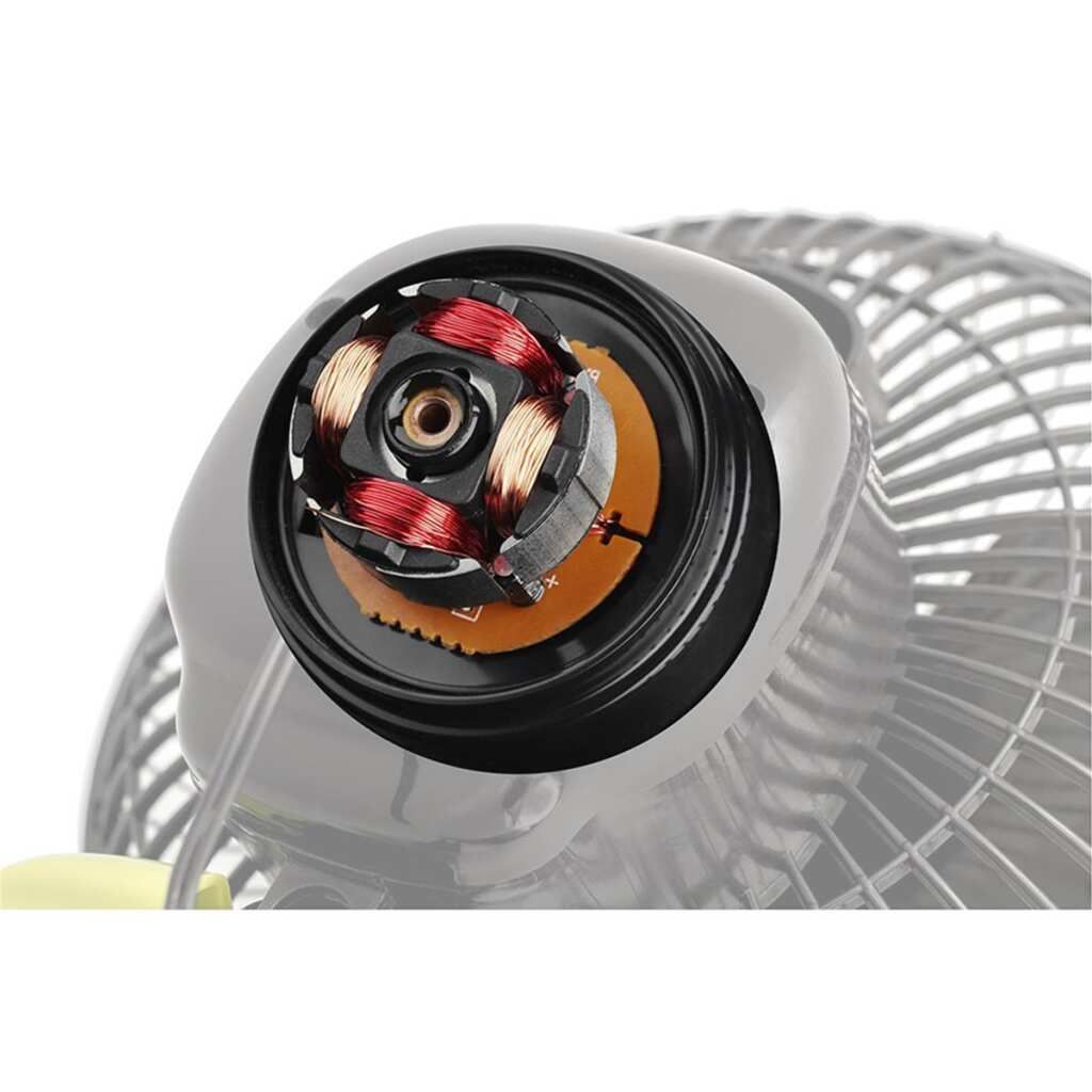  - Clip Ventilator | 12 Watt | Ø20cm mit Stangenclip | Garden Highpro -  