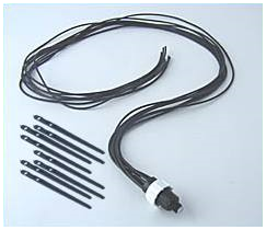  - Düsenverteiler, Tropfschlauch inkl. 8 Tropfschlauchhalter, 8 x 1 m -  