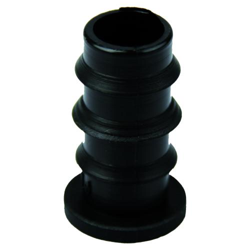  - Endstopfen für 16 mm PE-Rohr, schwarz, Polypropylen -  