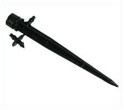  - Endtropfer mit Rotorsprüher, Radius einstellbar, -  