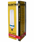  - Energiesparlampe Elektrox Flower 250 W, 2700 K, 8U, E40-Fassung, für Blüte -  