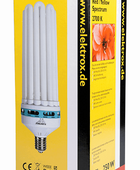  - Energiesparlampe Elektrox Flower 250 W, 2700 K, 8U, E40-Fassung, für Blüte -  