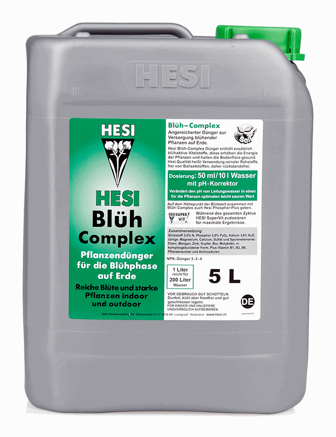  - HESI Blüh Complex (Blüte/Erde), 5 L für 1000 L Gießwasser -  
