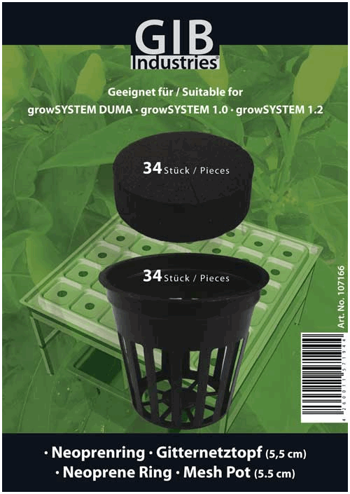  - GIB Industries Gitternetztopf-Set -  