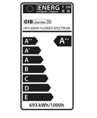  - GIB Lighting Flower Spectrum Pro HPS Lampe, 600 W -  