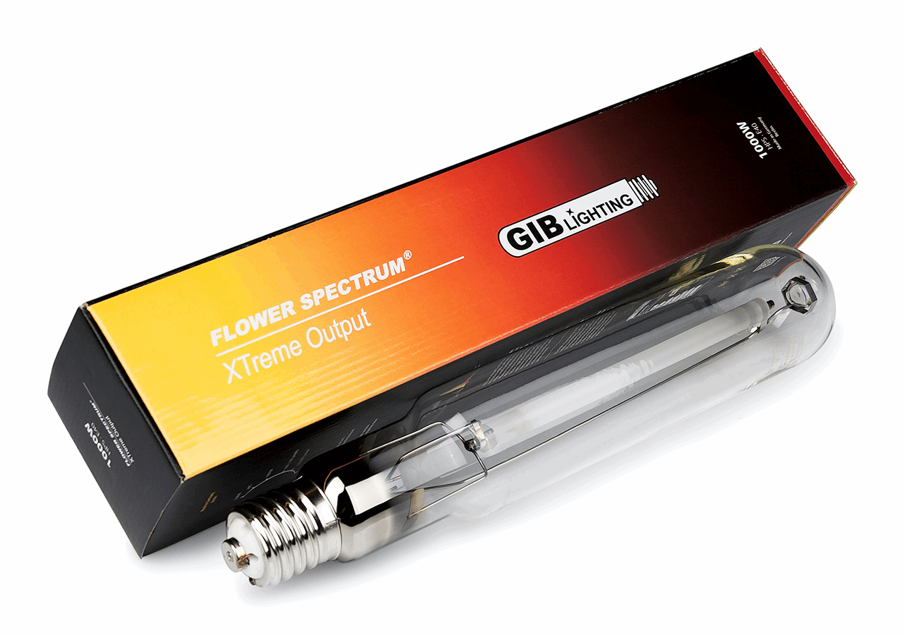  - GIB Lighting Flower Spectrum XTreme Output HPS Lampe, 1000 W -  