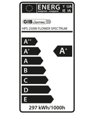  - GIB Lighting Flower Spectrum XTreme Output HPS Lampe, 250 W -  