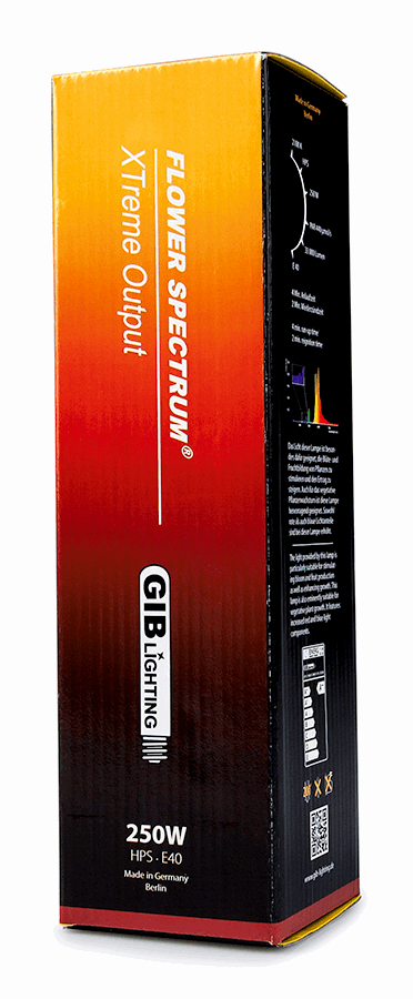  - GIB Lighting Flower Spectrum XTreme Output HPS Lampe, 250 W -  