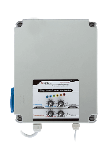  - GSE Stufentransformator (1 Lüfter), für Temperatur und Luftfeuchtigkeit, 2 A -  