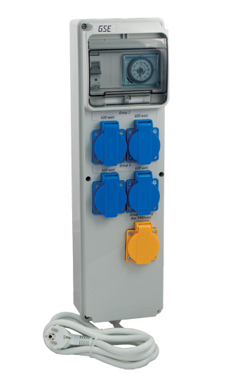  - GSE Timer Box III, 4 x 600 W + Heizung -  
