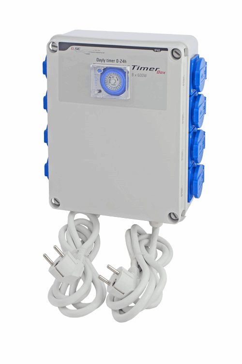  - GSE Timer Box II, 8 x 600 W -  