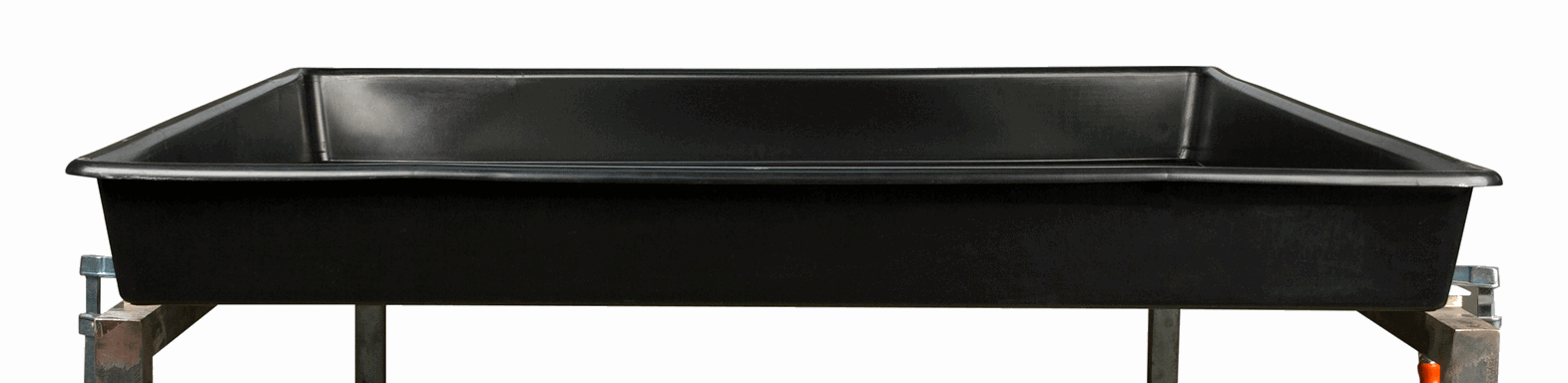  - Garland Pflanzschale, schwarz, quadratisch, 120 x 120 x 12 cm -  