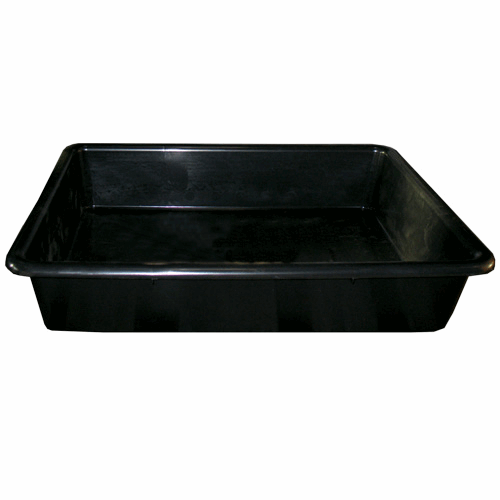  - Garland Pflanzschale, schwarz, rechteckig, 64,5 x 49,5 x 12 cm -  