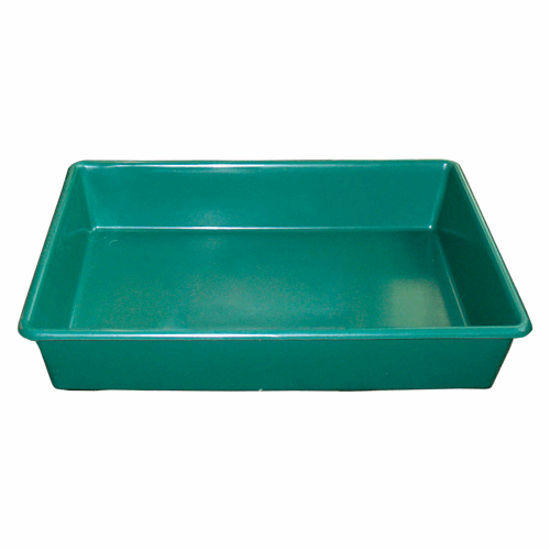  - Garland Pflanzschale, tief, grün, rechteckig, 53 x 40 x 9,5 cm -  