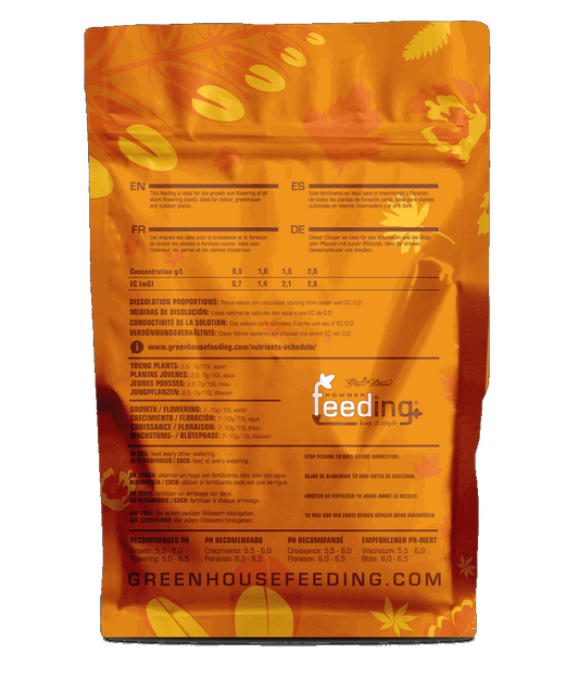  - Green House Feeding, Short Flowering, Pulverdünger, 500 g -  
