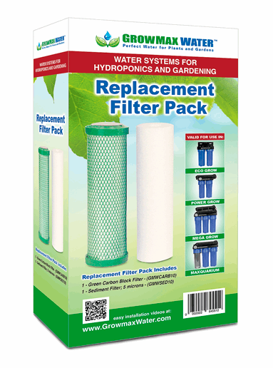  - GrowMax Water 10' Ersatz Filter Paket -  