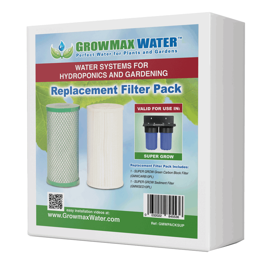  - GrowMax Water Ersatzfilter-Paket Super Grow -  