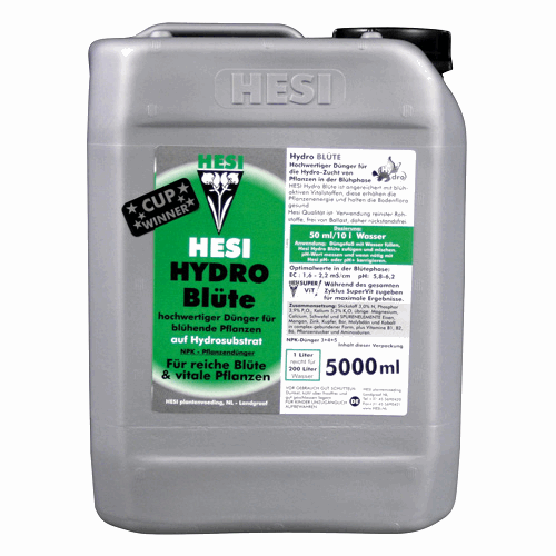  - HESI Hydro Blüte, 5 L für 1000 L Gießwasser -  