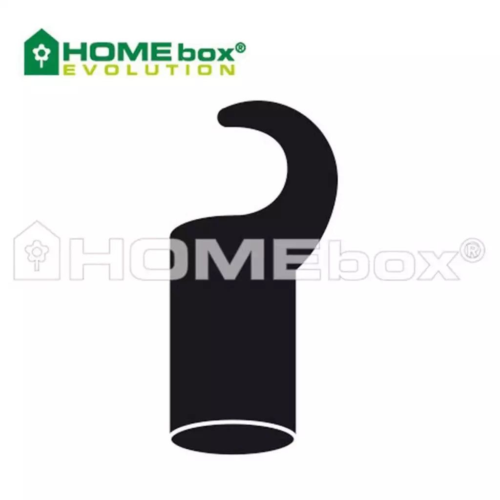  - HOMEbox | Ersatzteil | Haken kurz | 4 Stück | ⌀ 22 mm -  