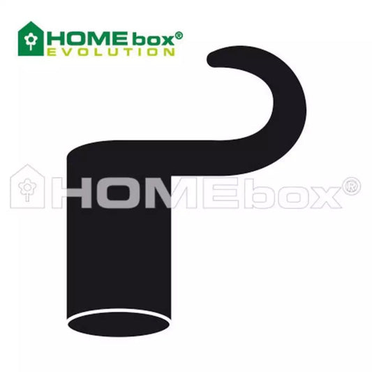 - HOMEbox | Ersatzteil | Haken lang | 4 Stück | ⌀ 22 mm -  