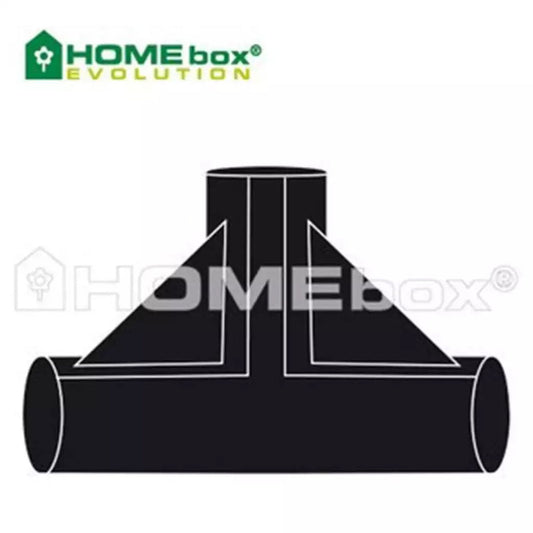  - HOMEbox | Ersatzteil | T-Verbinder | 2 Stück | ⌀ 22 mm -  